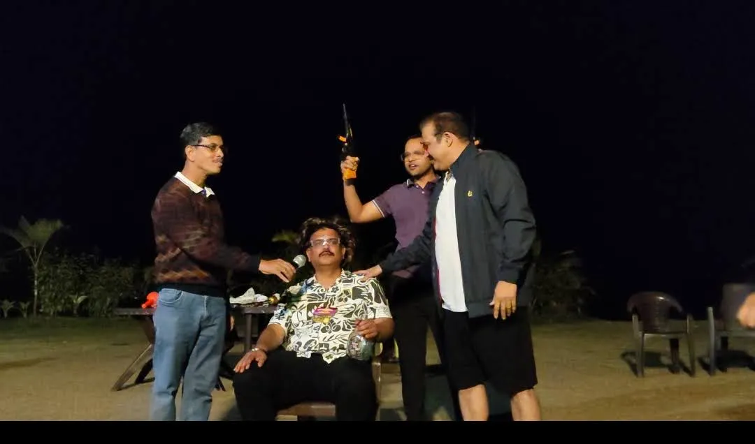 Team Performing on Stage