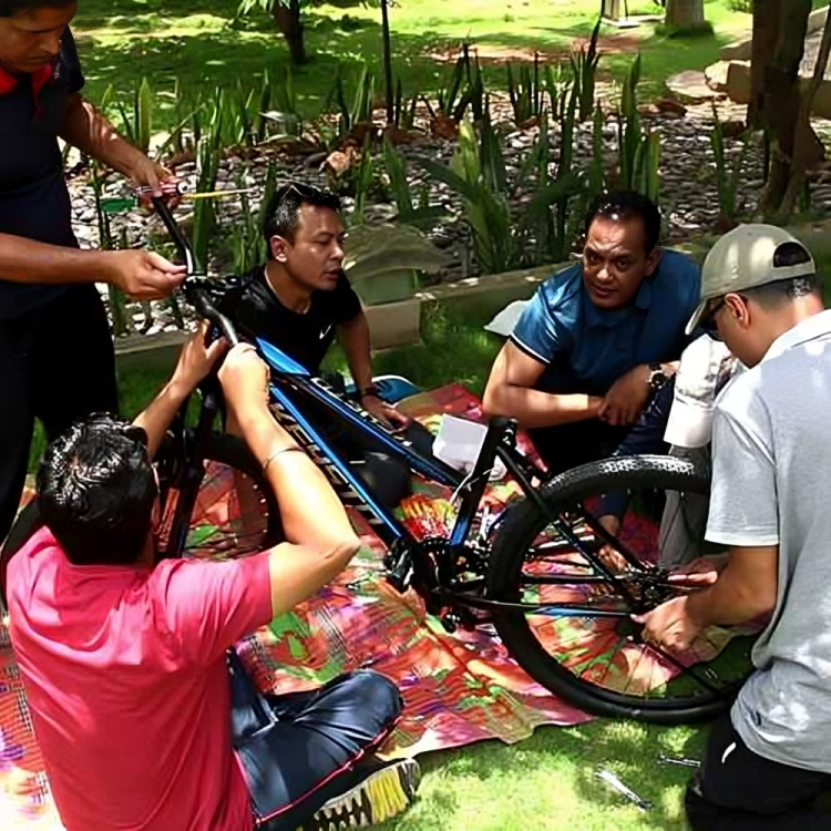 Donating Bikes to Children